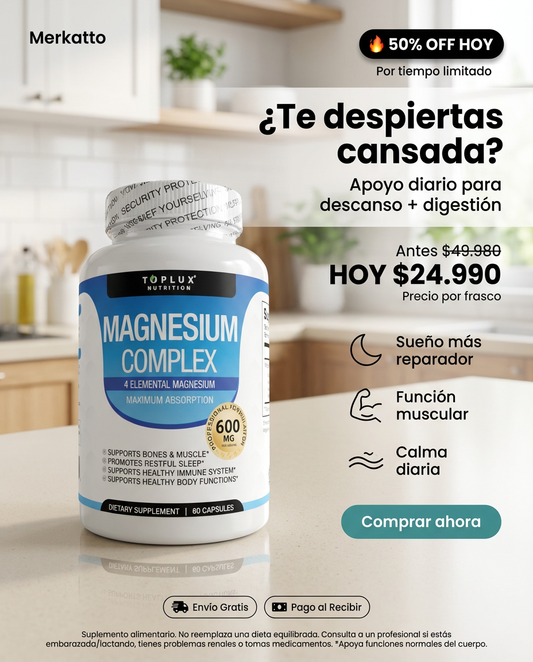 MAGNESIO COMPLEX 600MG